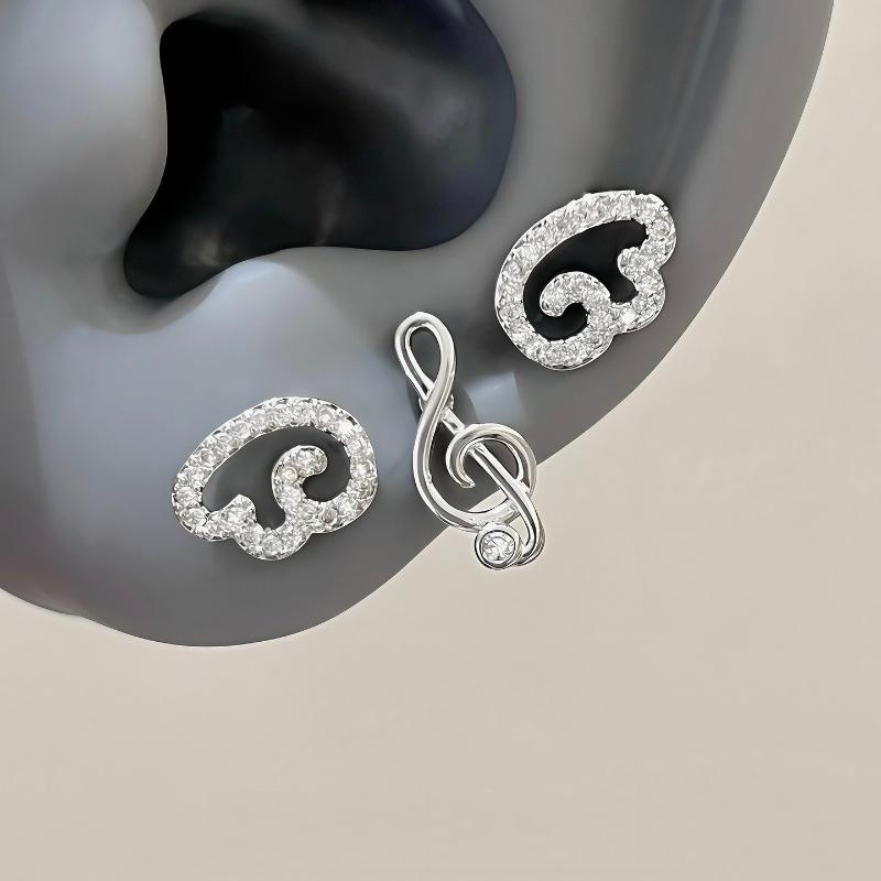 Women'S Formal Dinner Wear - Anting-anting Stud Bentuk Sayap Malaikat Mini