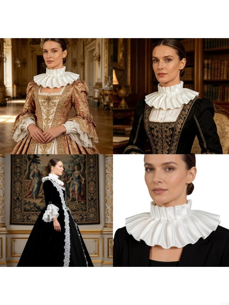Women Formal Event Wear - Kerah Leher Dapat Dilepas Untuk Kostum