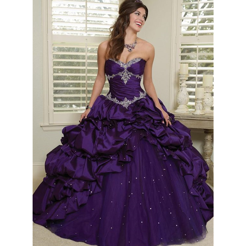 Women'S Gothic Formal Wear - Gaun Pengantin Ungu Gotik Gaun Pengantin