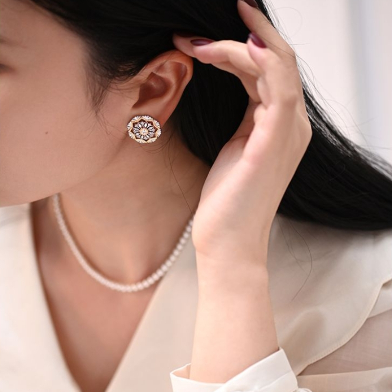 Women Formal Event Wear - Anting Gaya Elegan Modis Perhiasan Pesta