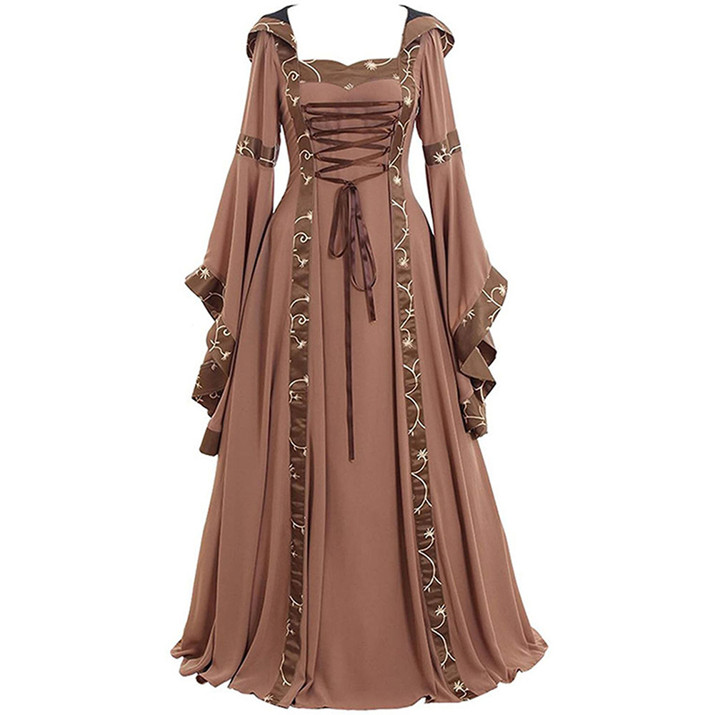 Women'S Gothic Formal Wear - Gaun Wanita Gotik Pakaian Kasual Gaun