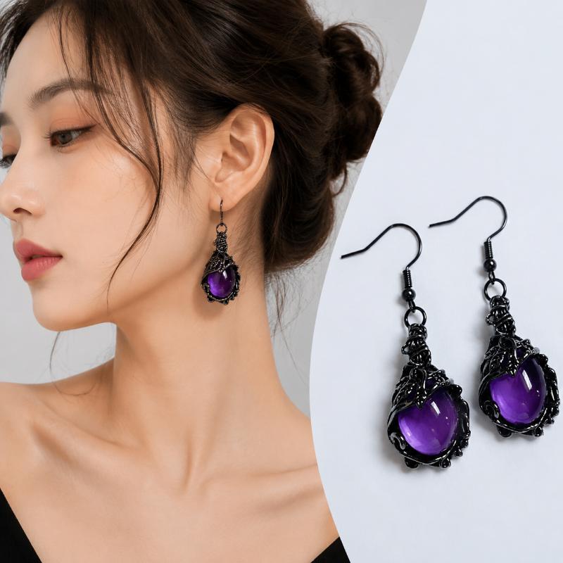 Anting-anting gantung berongga - Women Formal Event Wear ulasan dan harga