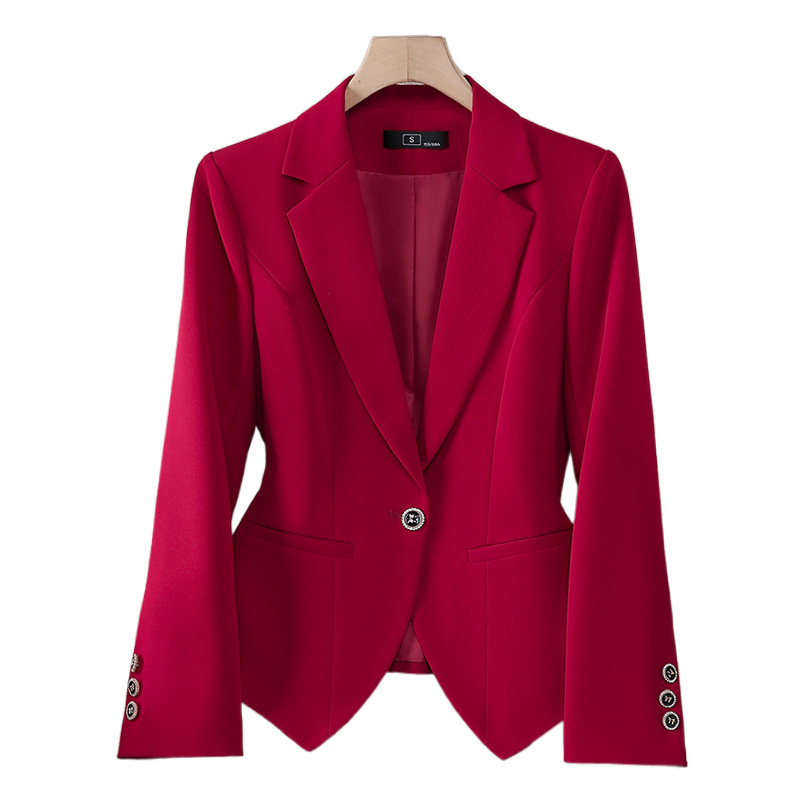 Blazer Formal Wanita Mode Baru - Women Formal Wear With Black Blazer ulasan dan harga