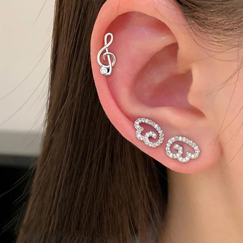 Anting-anting Stud Bentuk Saya - Women'S Formal Dinner Wear ulasan dan harga