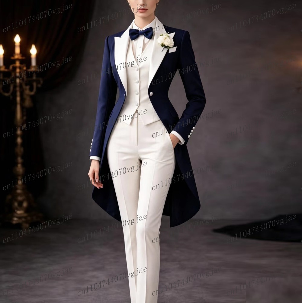 Setelan Wanita Panjang Biru Do - Female Formal Wear ulasan dan harga