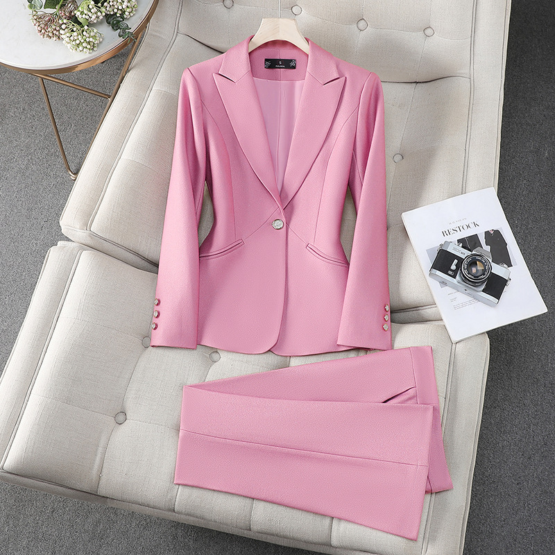 Setelan Jas Formal Wanita 2 Po - Women Formal Wear With Black Blazer ulasan dan harga