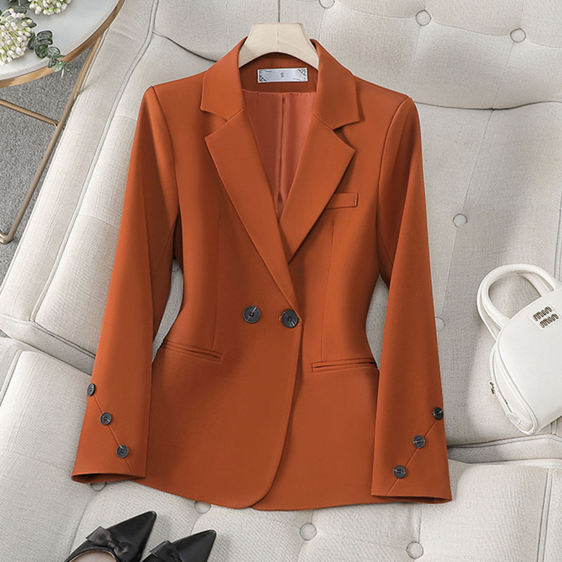 Blazer Hitam Putih Musim Semi  - Women Formal Wear With Black Blazer ulasan dan harga