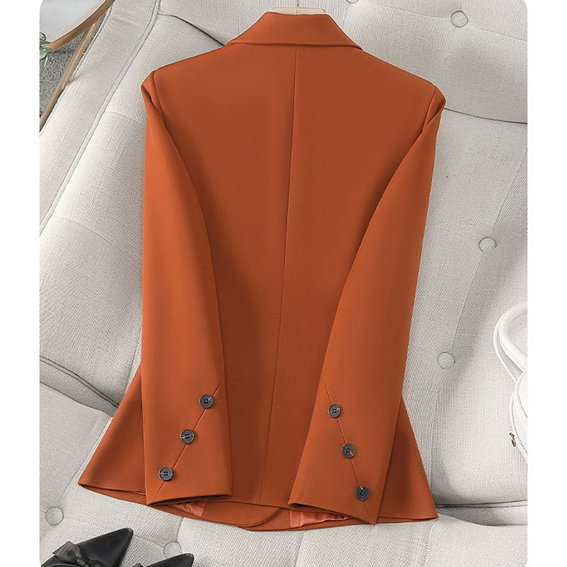Blazer Hitam Putih Musim Semi  - Women Formal Wear With Black Blazer ulasan dan harga