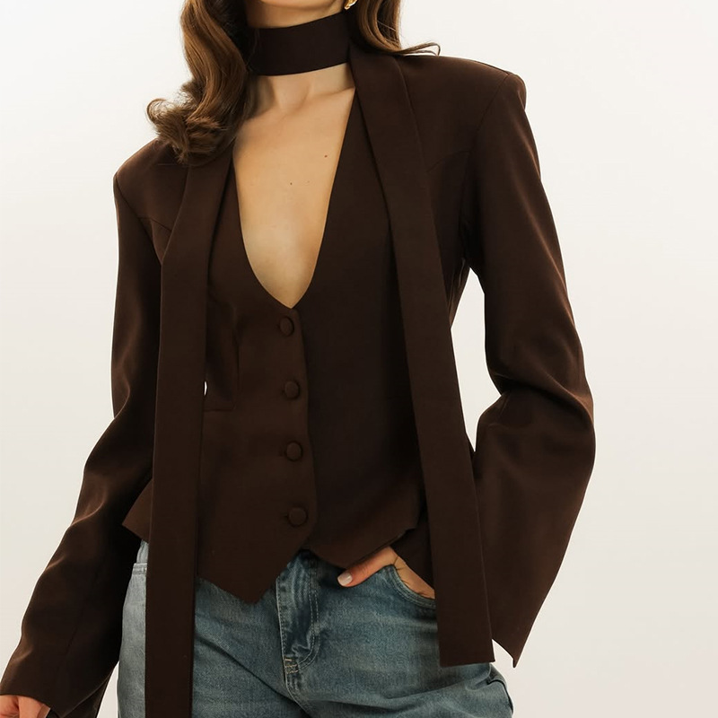 Setelan Wanita Musim Gugur 1 P - Women Formal Wear Coat ulasan dan harga