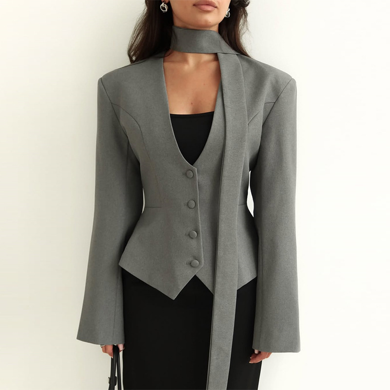 Setelan Wanita Musim Gugur 1 P - Women Formal Wear Coat ulasan dan harga