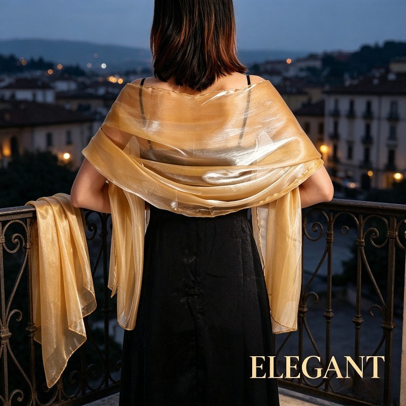 Selendang Warna Solid Elegan u - Female Formal Wear ulasan dan harga
