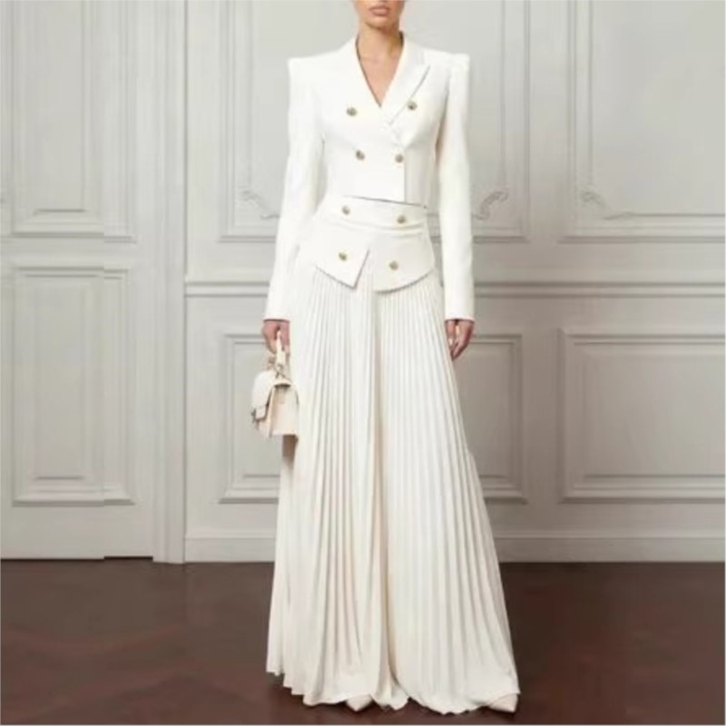 Setelan 2 Potong Berkelas deng - Female Formal Wear ulasan dan harga