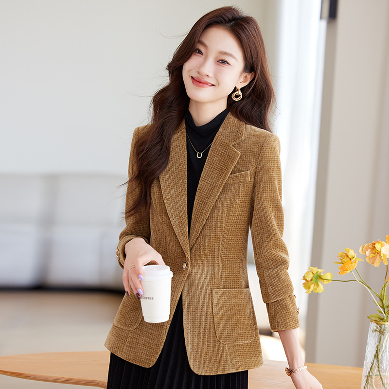 Jas Blazer Wanita Hitam Merah  - Women Formal Wear With Black Blazer ulasan dan harga