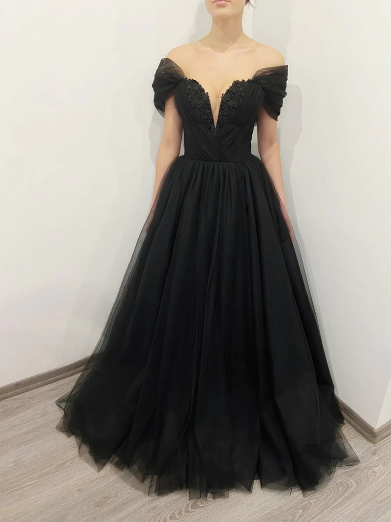 Gaun pernikahan hitam Gotik ku - Women'S Gothic Formal Wear ulasan dan harga