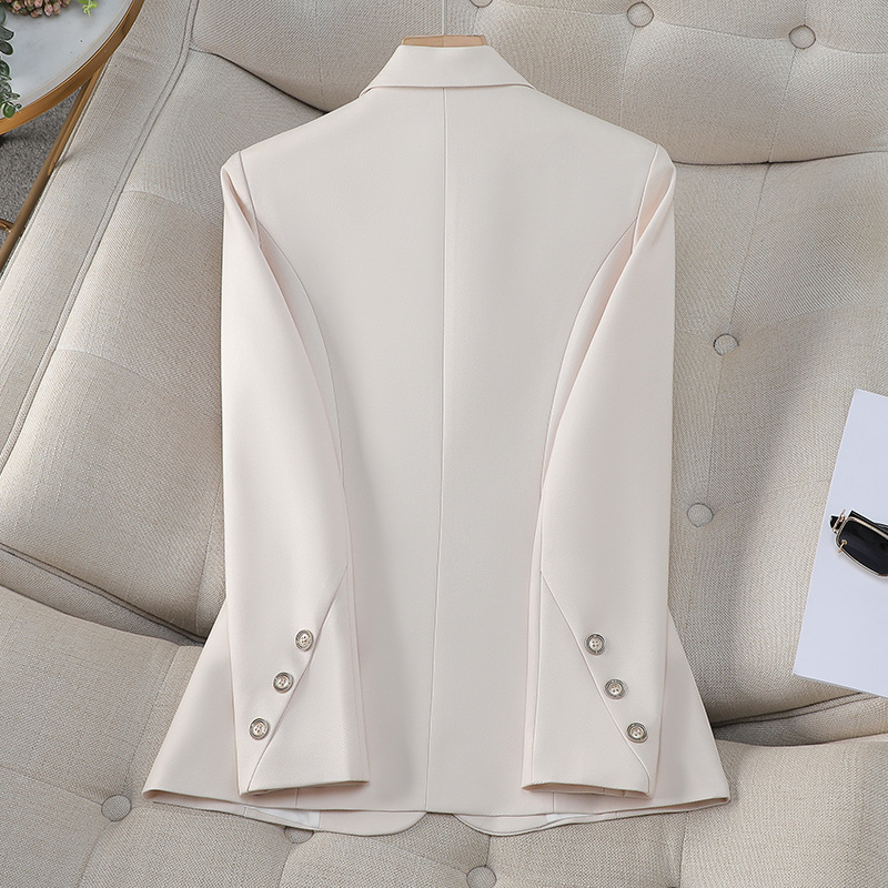 Blazer Wanita Double Breasted  - Women Formal Wear With Black Blazer ulasan dan harga