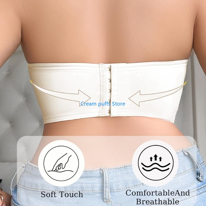 50LE Bra Atasan Tabung Tanpa U - Large Women'S Formal Wear ulasan dan harga
