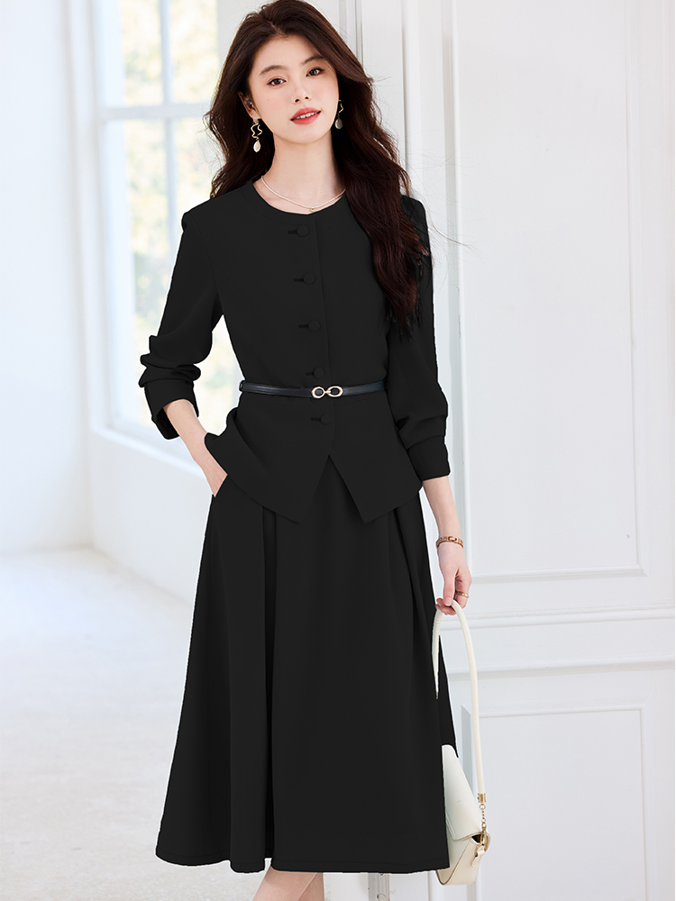 Setelan Blazer Rok Formal Wani - Women Formal Wear With Black Blazer ulasan dan harga