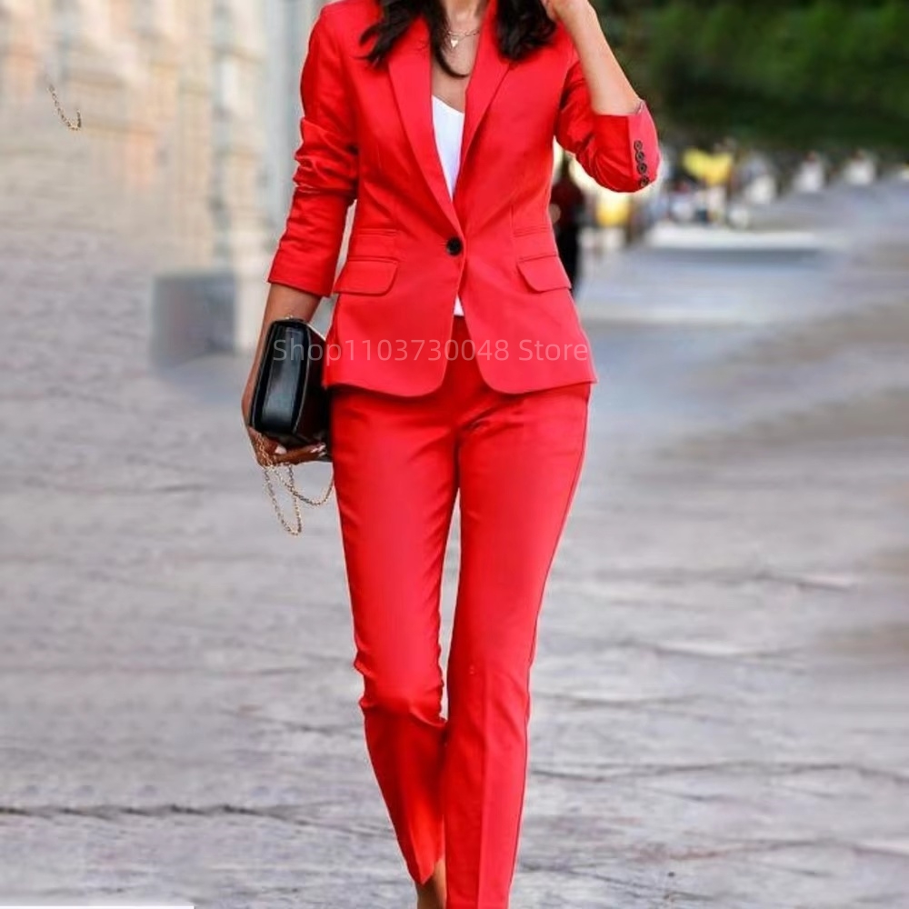 Setelan Blazer dan Celana Wani - Female Formal Wear ulasan dan harga